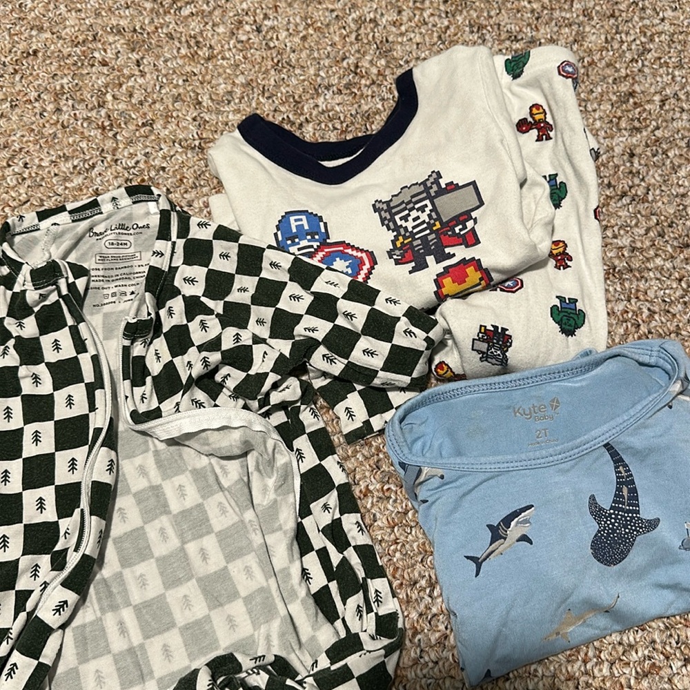 Toddler Boy PJ Lot